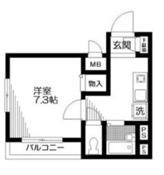 テルマールタカセの物件間取画像